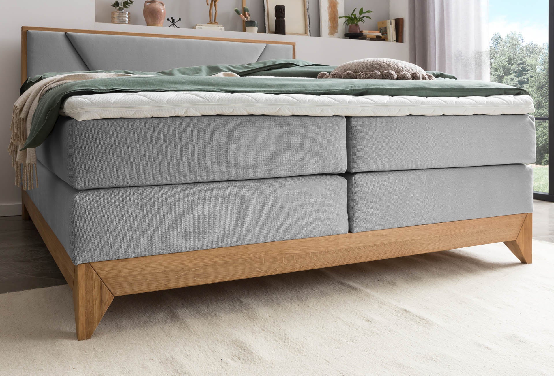 Boxspringbett 180x200 160x200 Bett Bettkasten Polsterbett Doppelbett Motorbett Bett elektrisch verstellbar Bett mit Motor