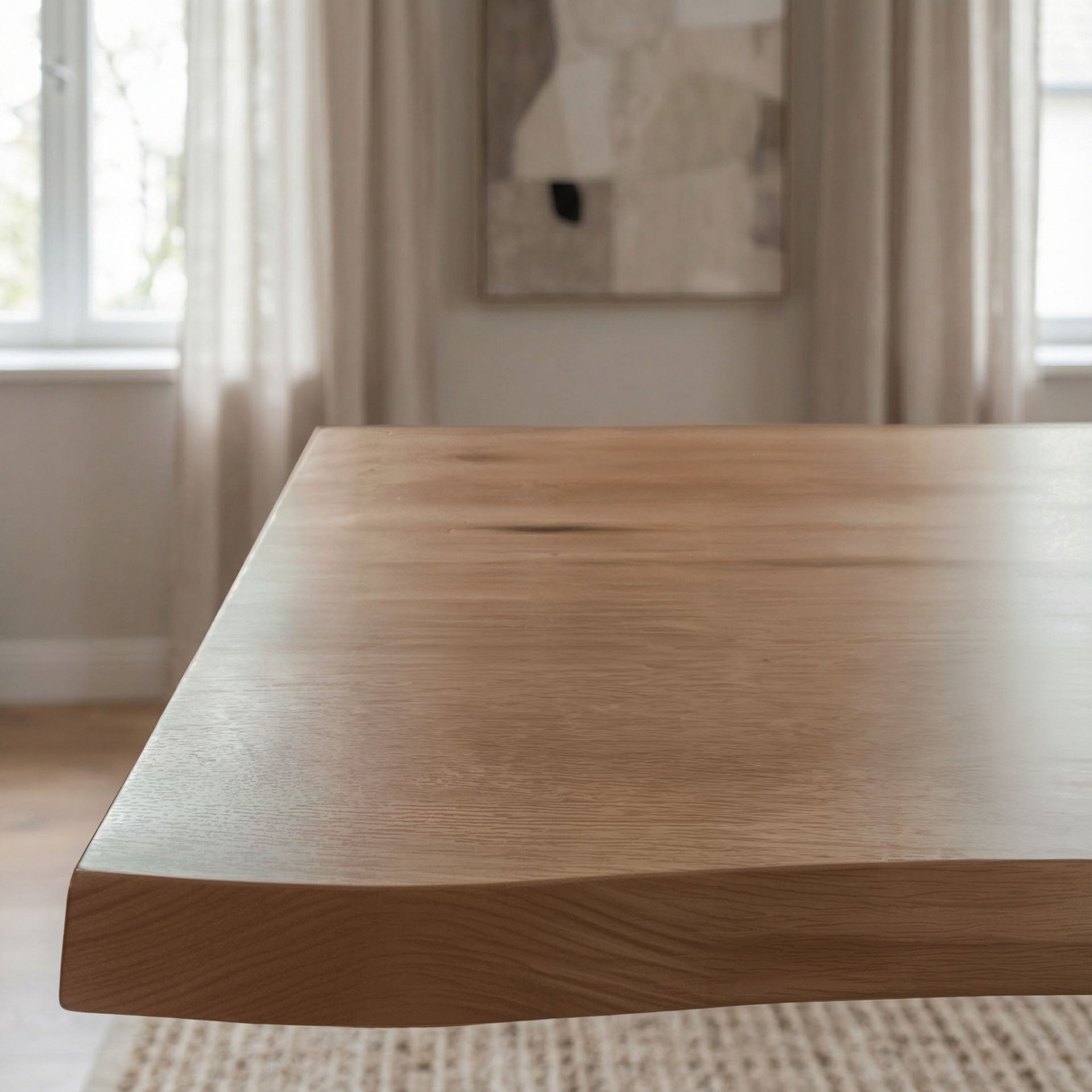 Esstisch Alaska aus Massivholz Eiche