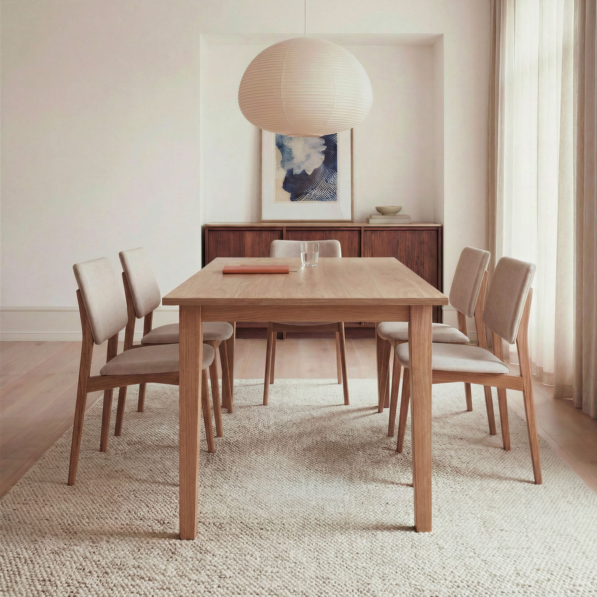 Esstisch Atlas aus Massivholz Eiche