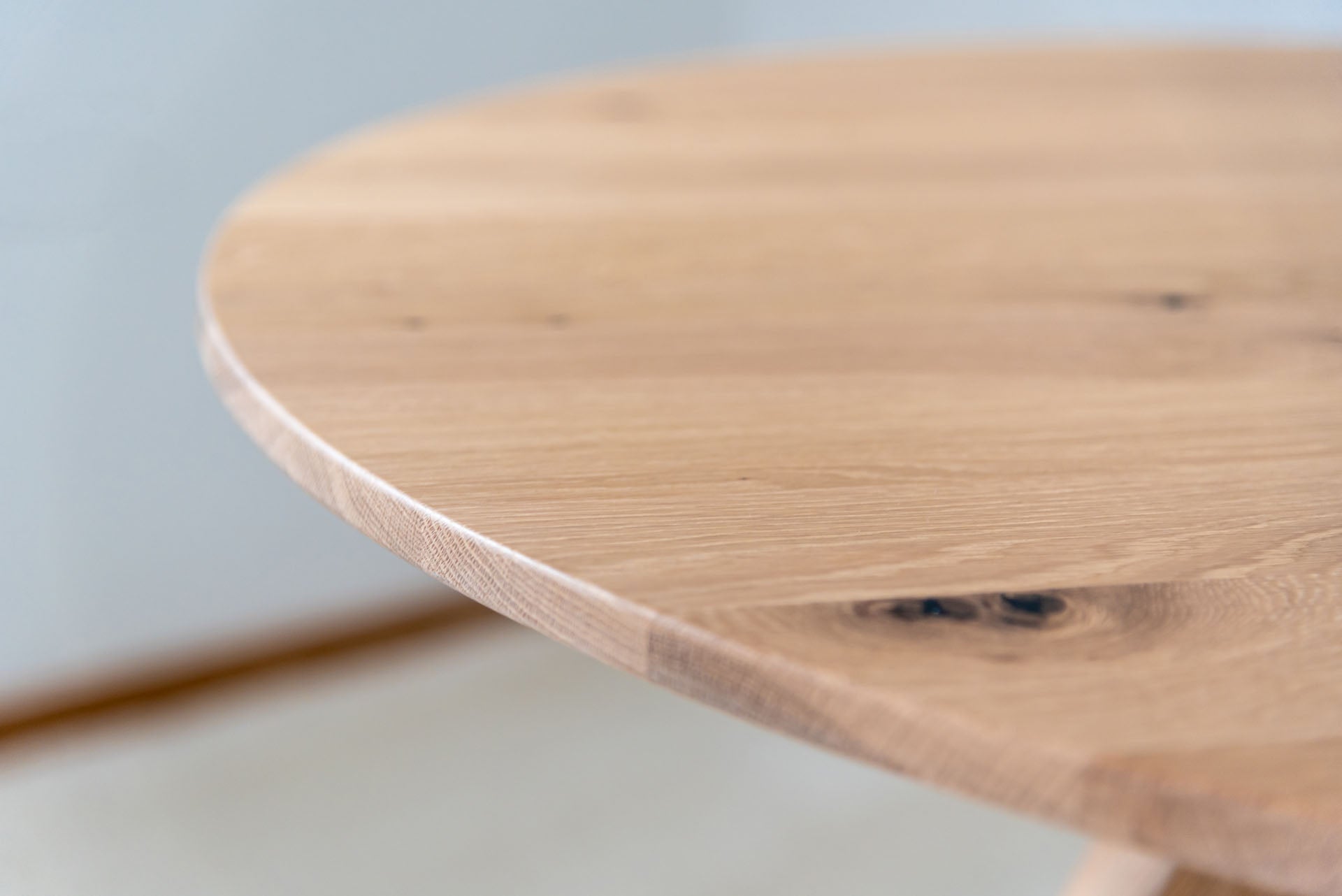 Esstisch Orbit - Rund aus Massivholz Eiche