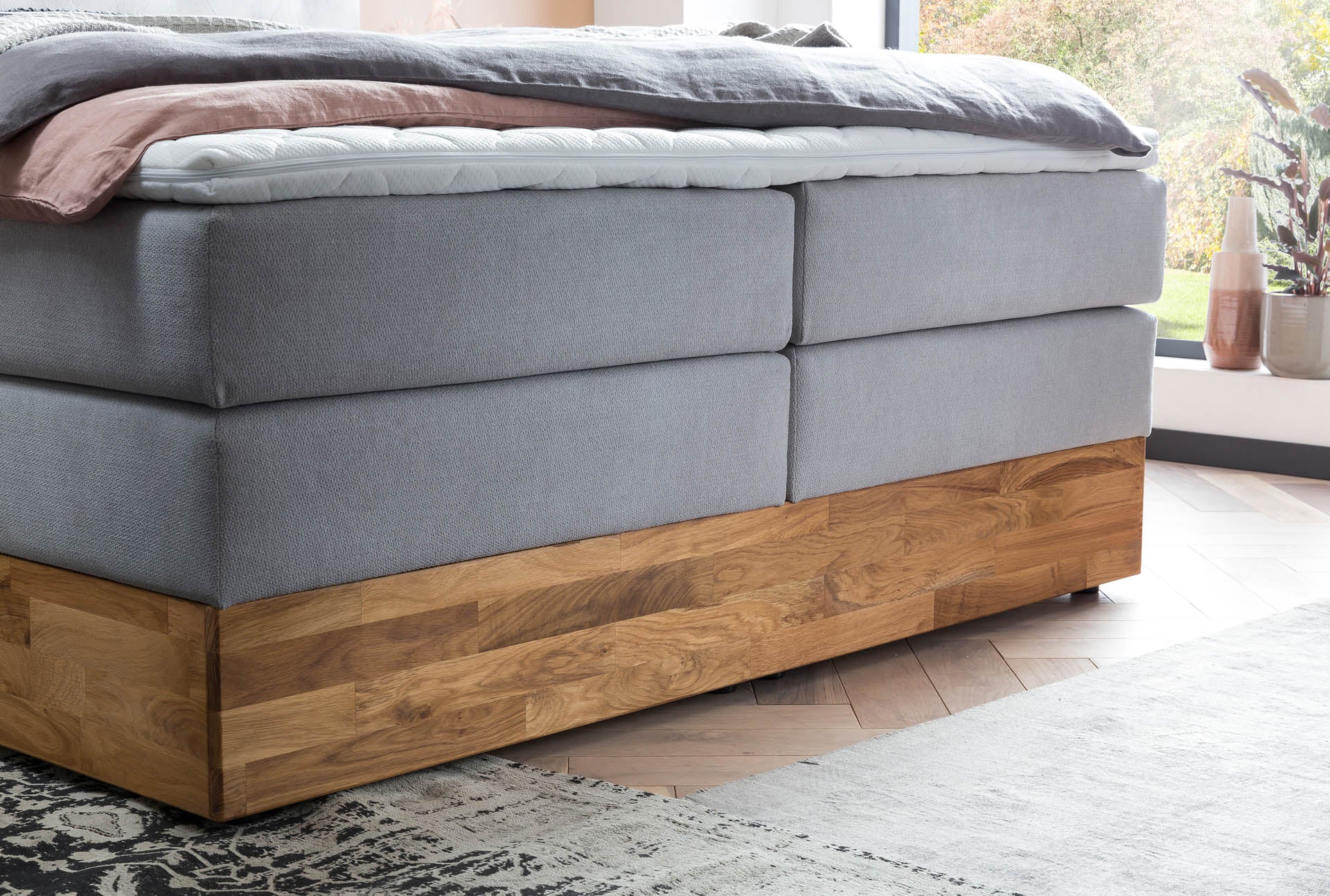 Boxspringbett 180x200 160x200 Bett Bettkasten Polsterbett Doppelbett Motorbett Bett elektrisch verstellbar Bett mit Motor