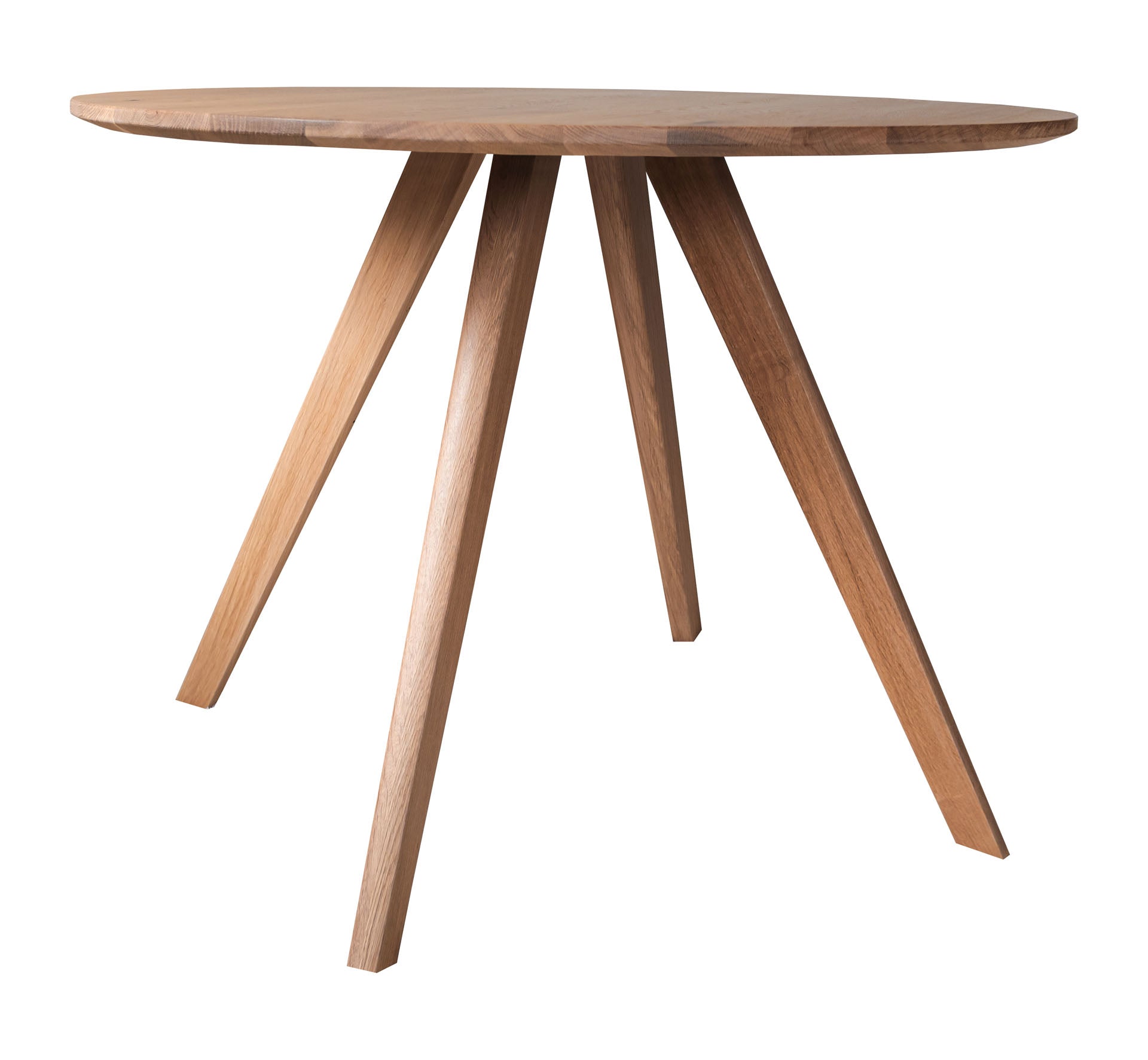Esstisch Orbit - Rund aus Massivholz Eiche