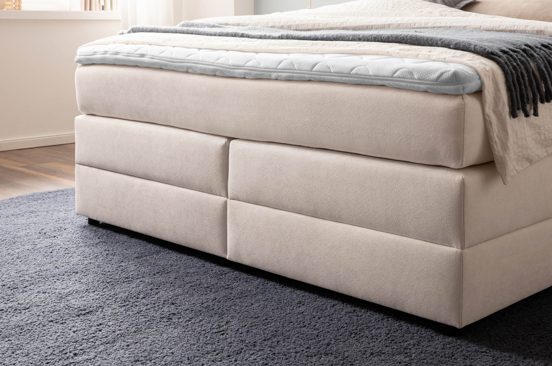 Boxspringbett 180x200 160x200 Bett Bettkasten Polsterbett Doppelbett Motorbett Bett elektrisch verstellbar Bett mit Motor