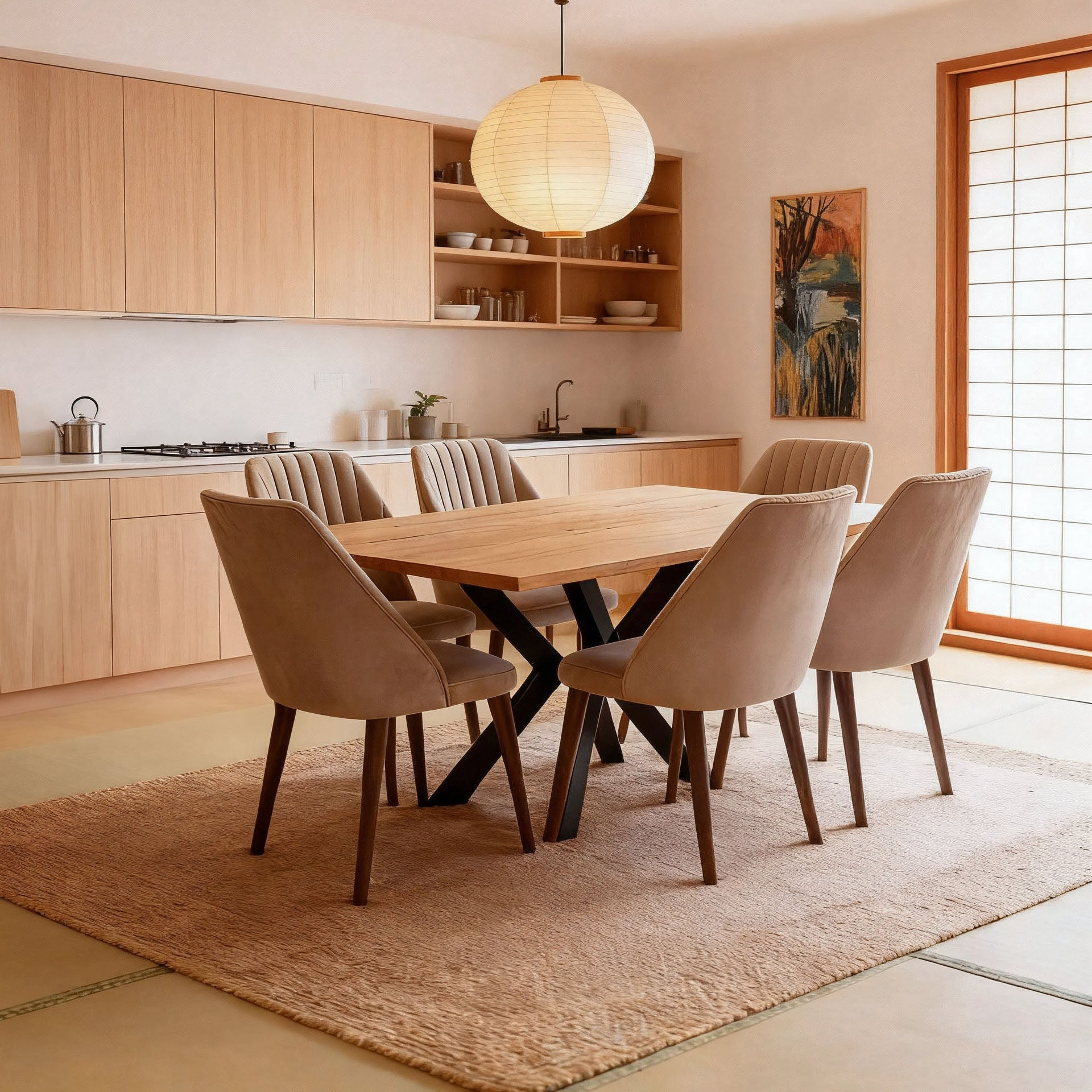 Esstisch Bolero aus Massivholz Eiche