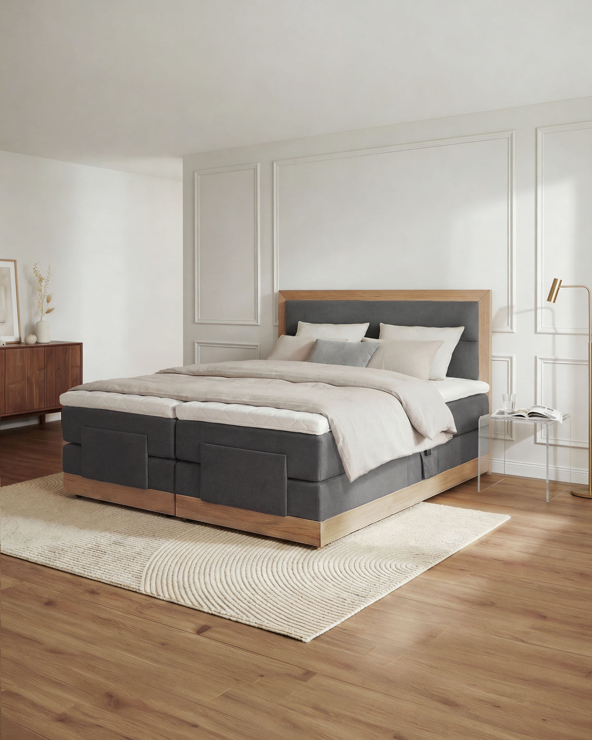 Noa Boxspringbett – Elektrisch verstellbar & komfortabel
