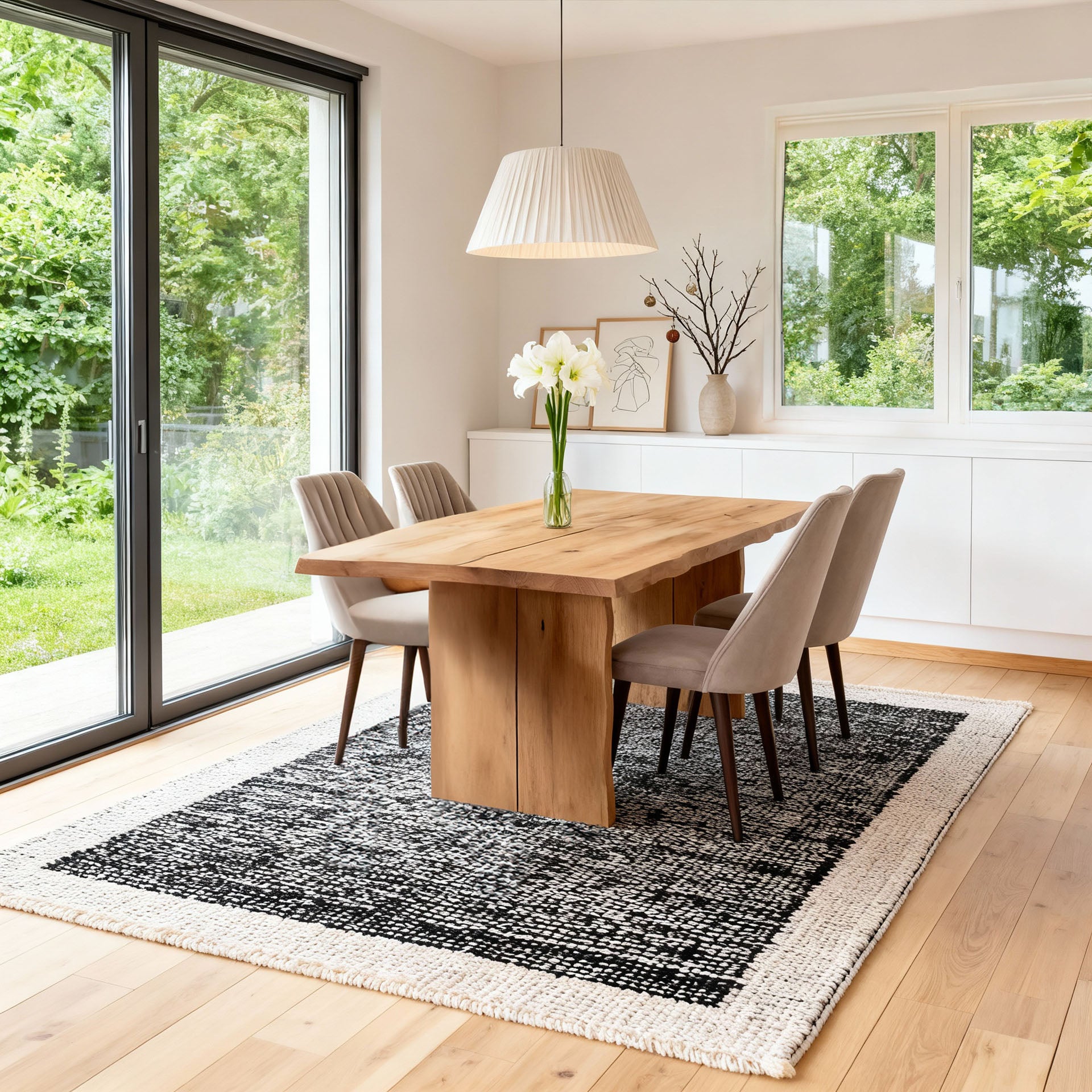 Esstisch Nest aus Massivholz Eiche