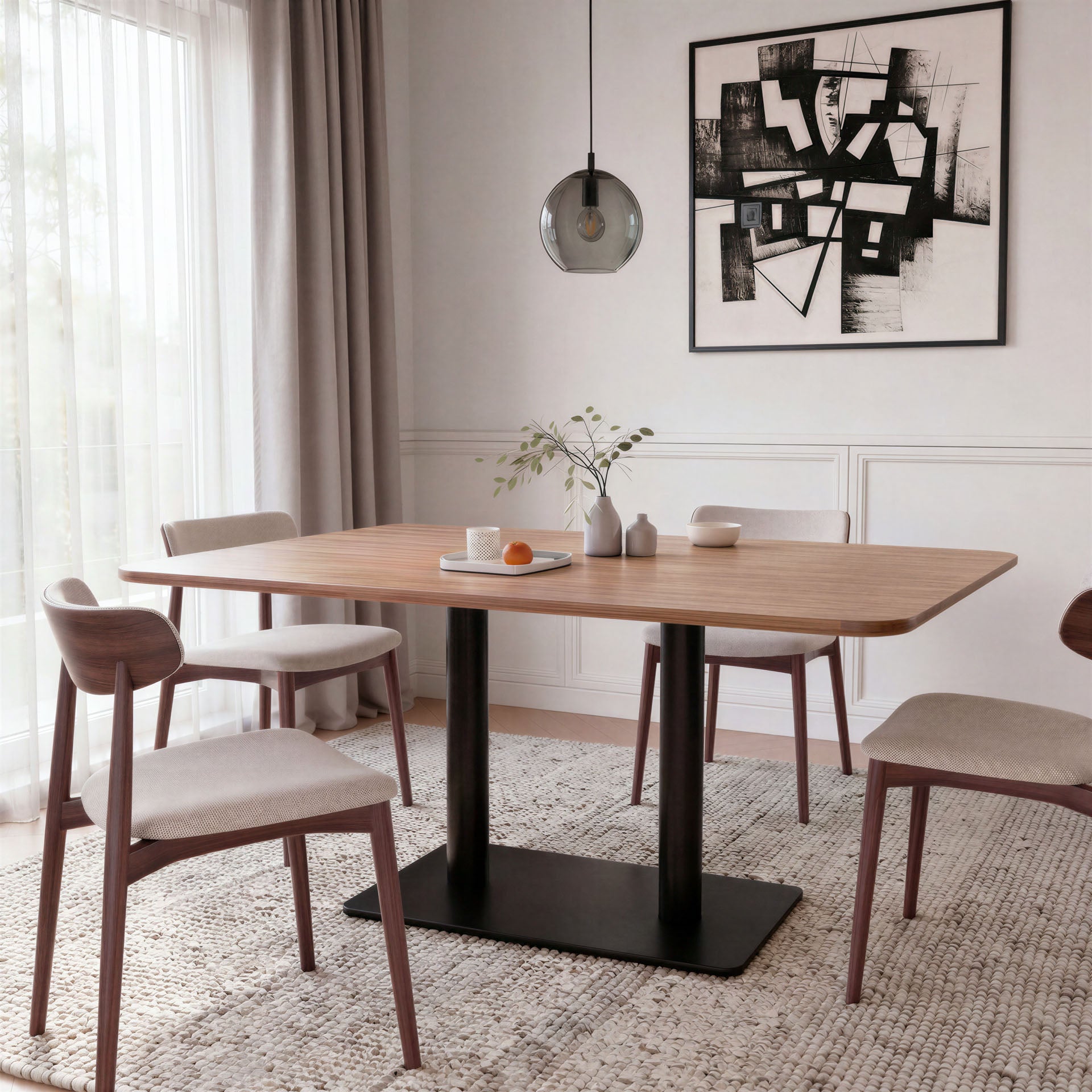 Esstisch Delano aus Massivholz Eiche