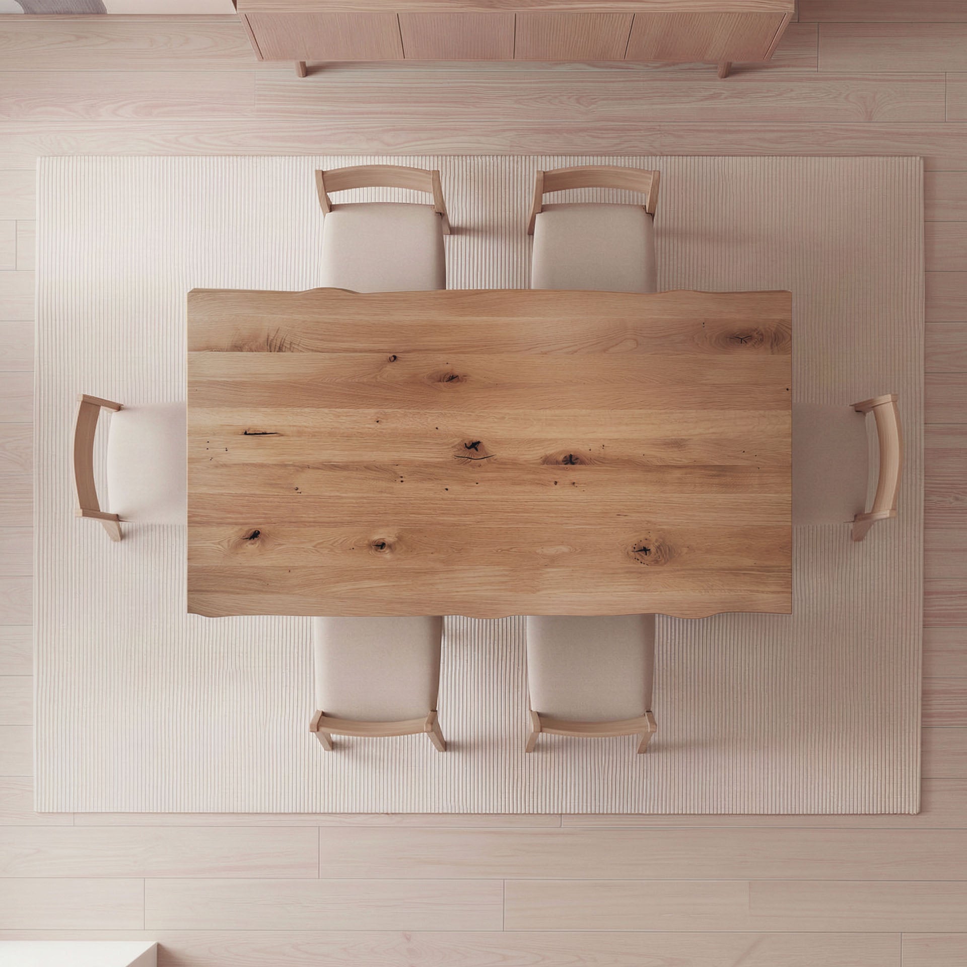 Esstisch Bolero aus Massivholz Eiche