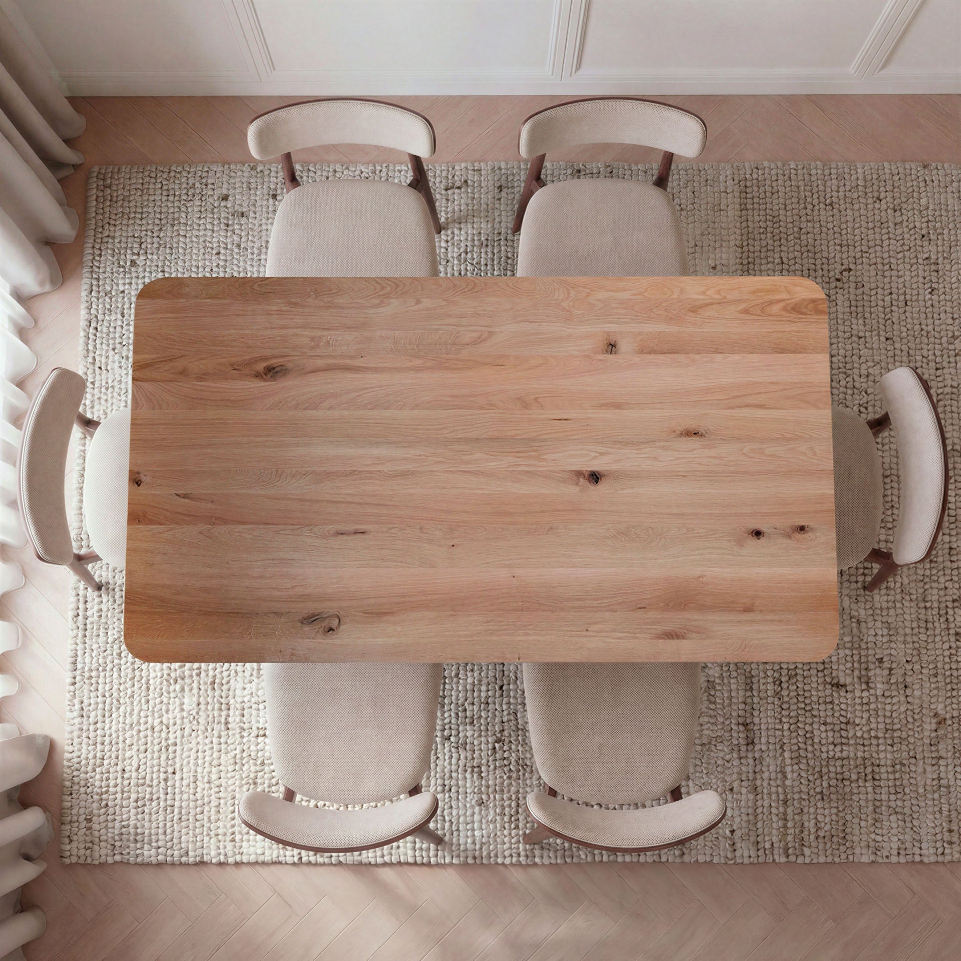 Esstisch Delano aus Massivholz Eiche