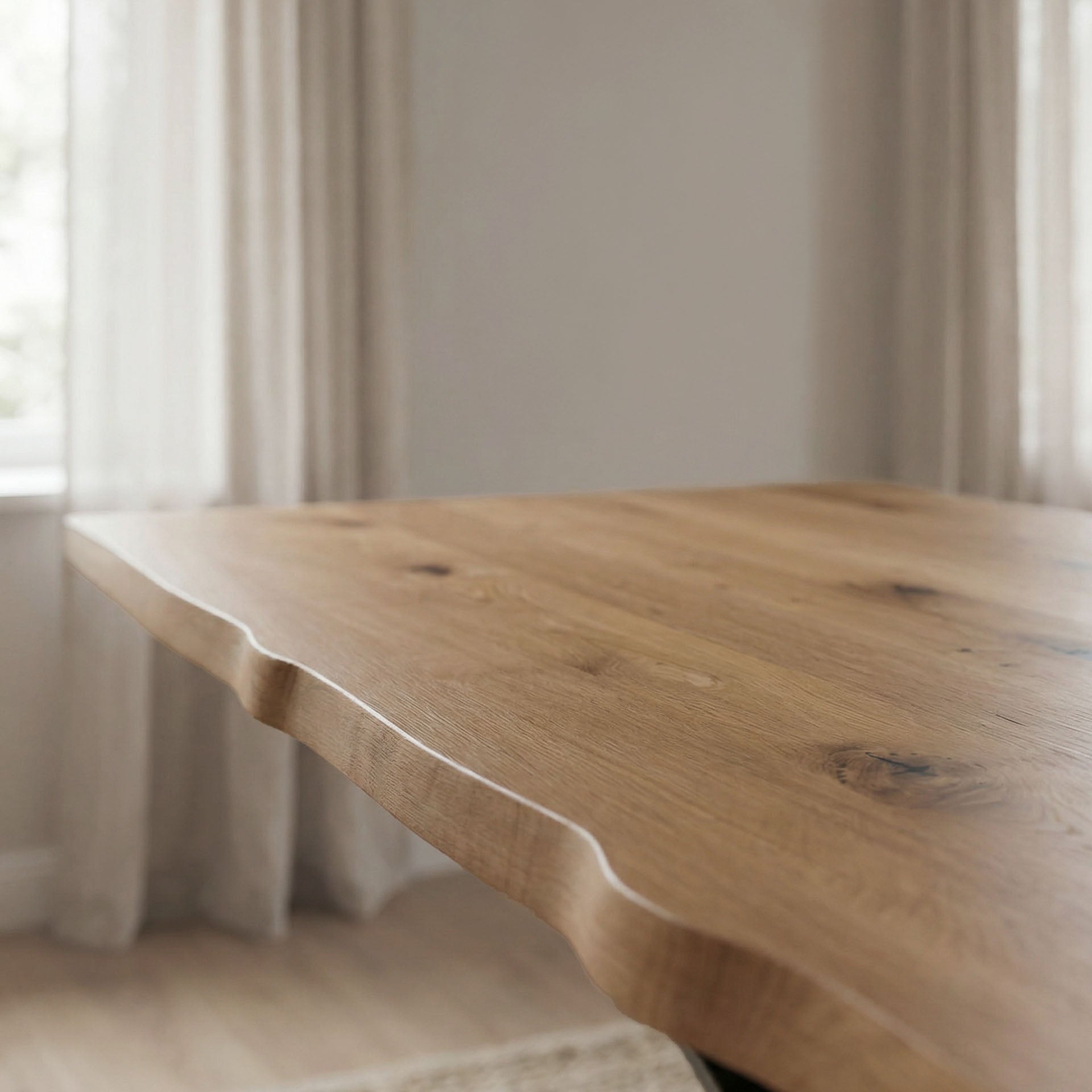 Esstisch Alaska aus Massivholz Eiche