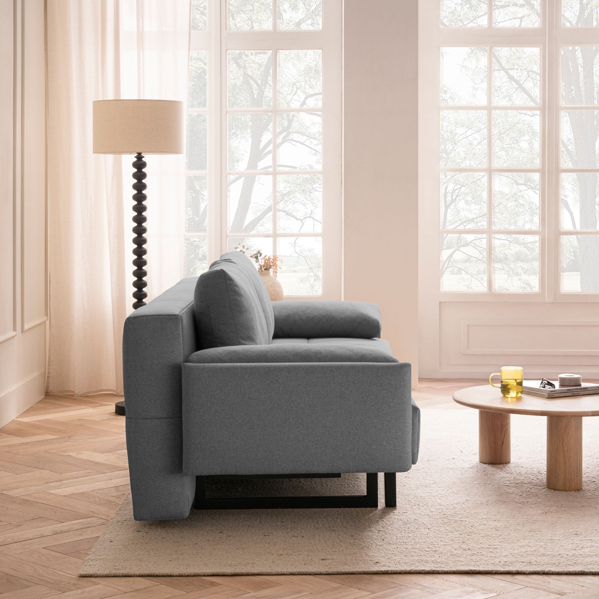 [SKU:1TAMINO103ANTSB] Schlafsofa Anthrazit Sofa mit Schlaffunktion Schlafcouch Bettkasten Schlafsofa mit Bettkasten Sofa kaufen