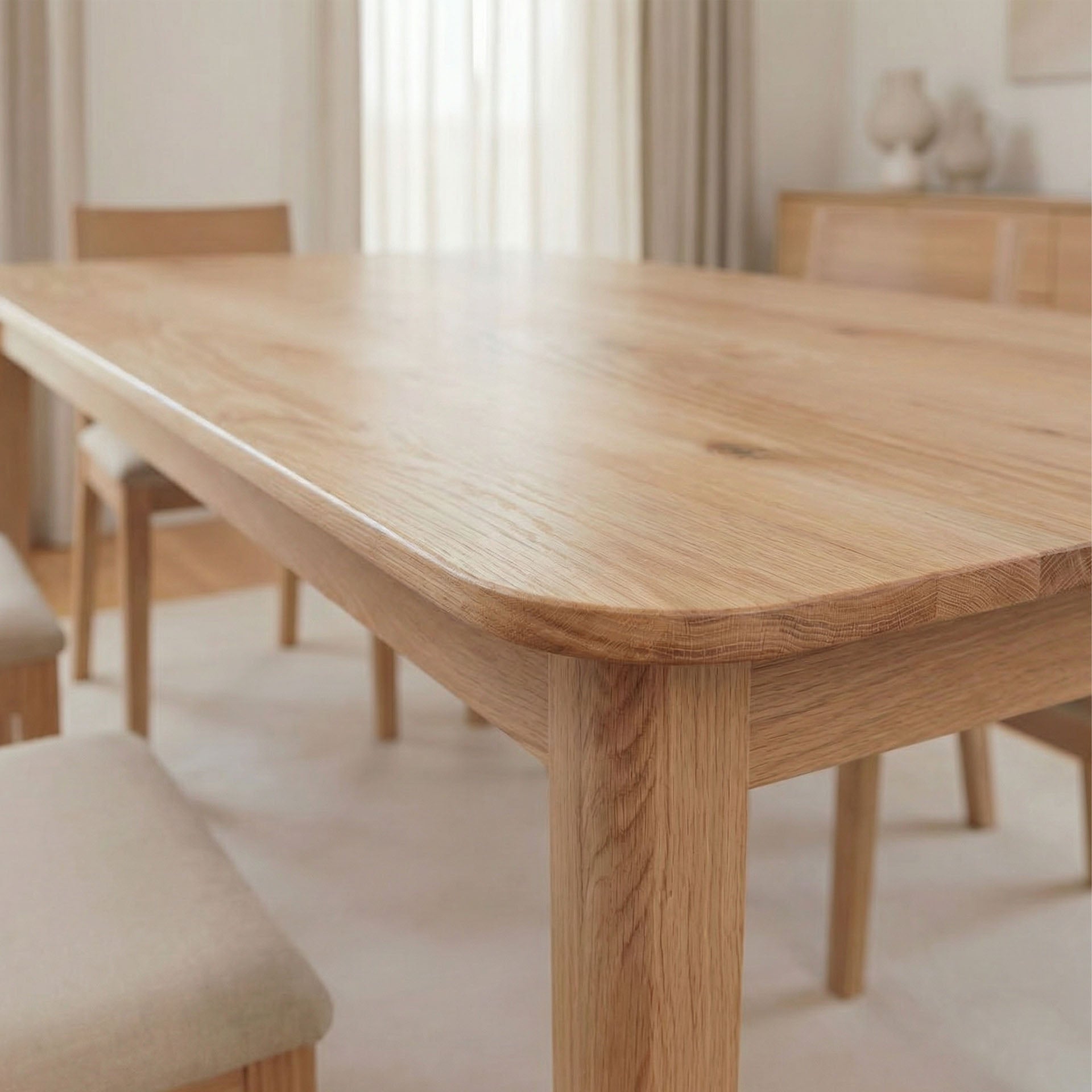 Esstisch Odera aus Massivholz Eiche