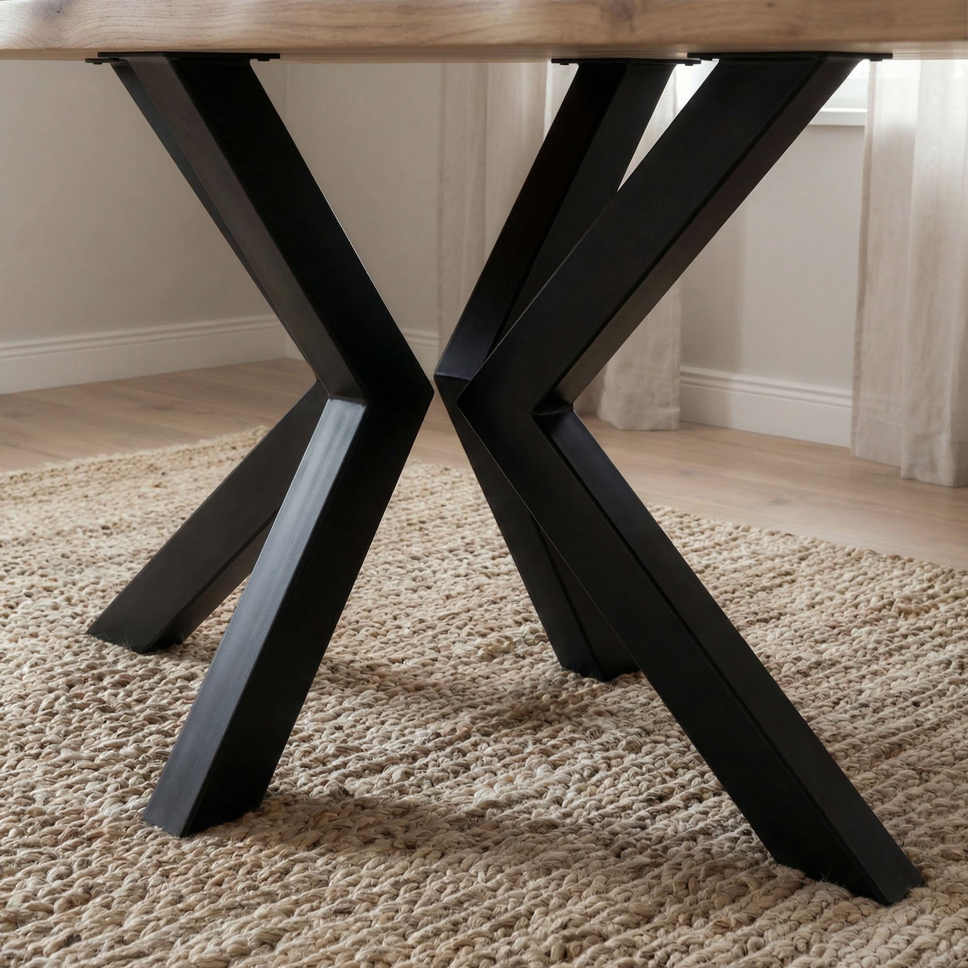 Esstisch Alaska aus Massivholz Eiche