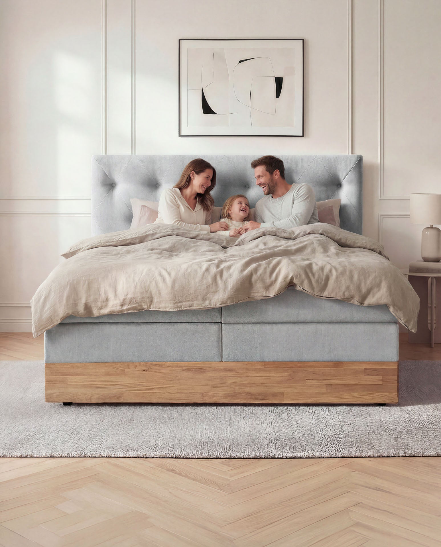 [SKU:ABM-160BTK-HLG,ABM-180BTK-HLG-H2] Boxspringbett 180x200 160x200 Bett Bettkasten Polsterbett Doppelbett Motorbett Bett elektrisch verstellbar Bett mit Motor