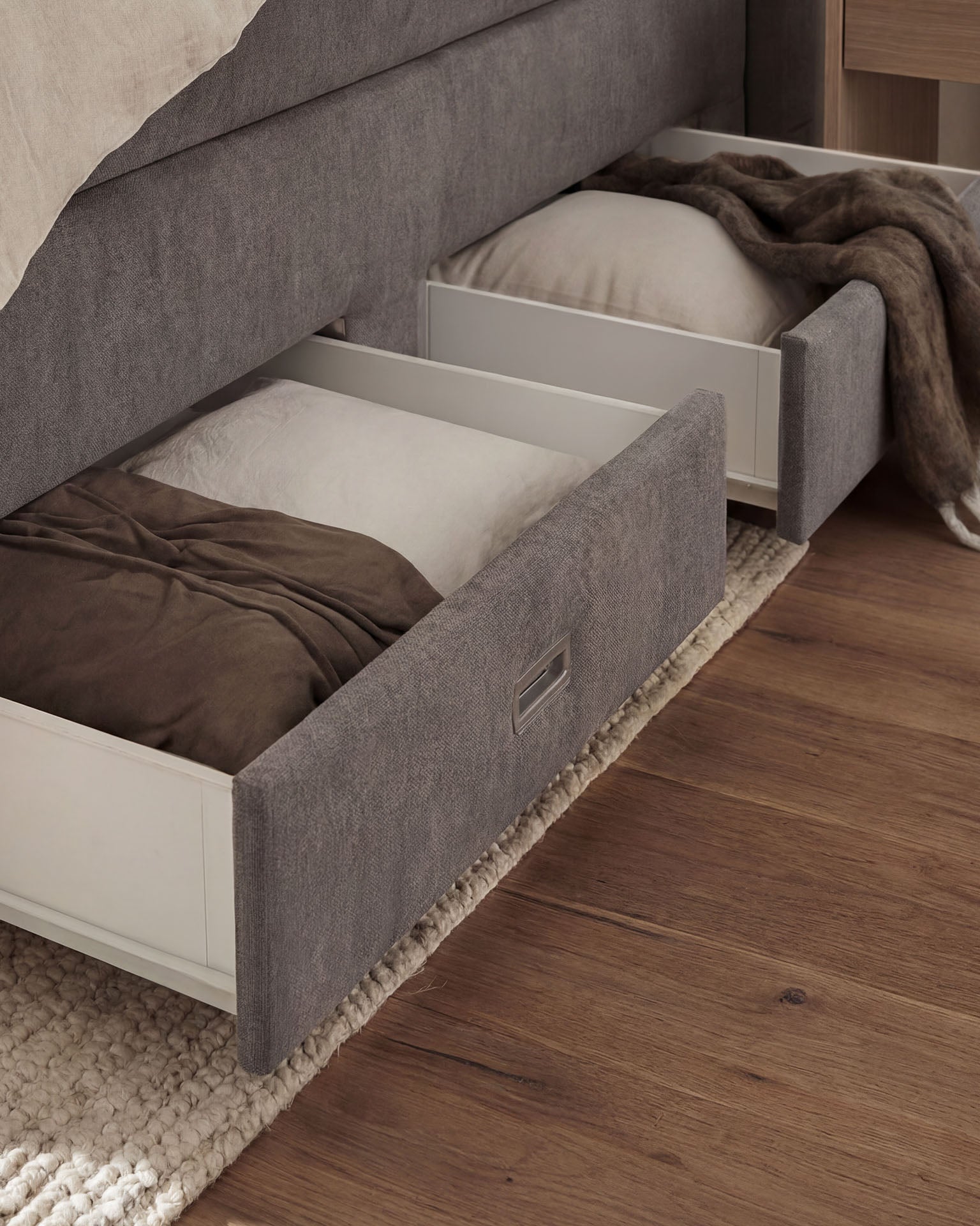 [SKU:LARA-160-HLG,LARA-180-HLG] Boxspringbett 180x200 160x200 Bett Bettkasten Polsterbett Doppelbett Motorbett Bett elektrisch verstellbar Bett mit Motor